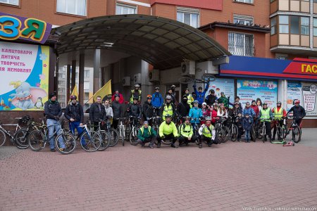В Виннице состоялся велопробег "Большая весенняя выкатка". ФОТО