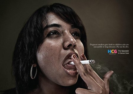 Шедевры антитабачной рекламы со всего мира. ФОТО