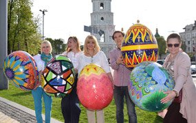 В Киеве пройдет Фестиваль писанок, приуроченный к Пасхе. ФОТО