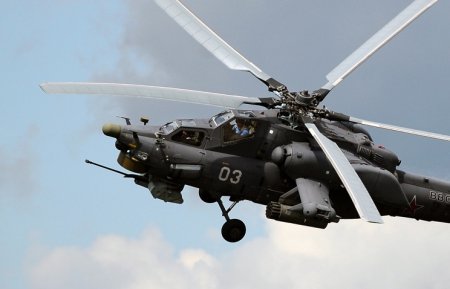 В Сирии разбился ударный вертолет Ми-28Н ПКВ России, экипаж погиб