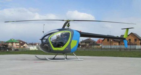 Украинский вертолёт SL-231 “SCOUT” признали самым быстрым и самым легким в мире