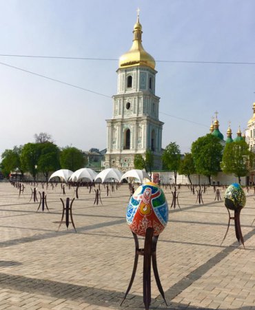 В Киеве пройдет Фестиваль писанок, приуроченный к Пасхе. ФОТО