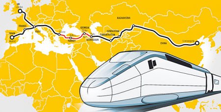 В Украину вернулся первый поезд "Шелкового пути"