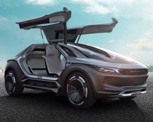 В Китае представили конкурента Tesla Model X