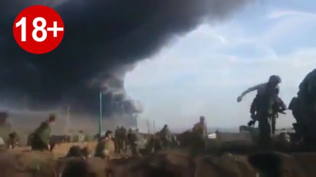 В Ростове взорвался огромный склад боеприпасов. ВИДЕО