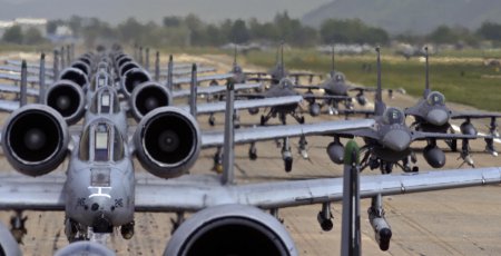 9 мая 2016 года. Демонстрация возможностей военно-воздушных сил США. ФОТО, ВИДЕО