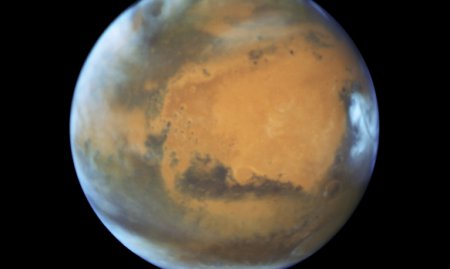 NASA: Этой ночью Марс приблизится к Земле на минимальное расстояние