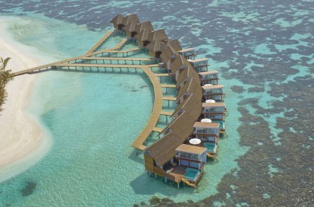 Самый маленький остров-курорт на Мальдивах. ФОТО