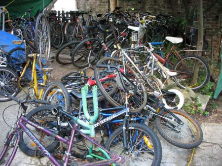 В Одессе хотят уничтожить более 11 тысяч контрабандных велосипедов