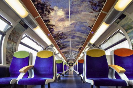 Французы превратили поезд в произведение искусства. ФОТО