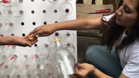 Как из пластиковых бутылок можно сделать эко-кондиционер - изобретение. ФОТО