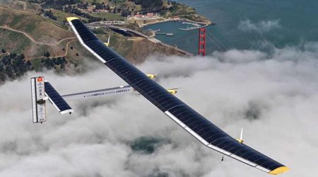 Экспериментальный самолет на солнечных батареях пересек Атлантику