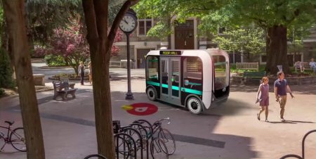 Автокомпания Local Motors представила автобус с искусственным интеллектом
