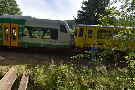 В Чехии произошло лобовое столкновение двух поездов, есть раненые. ФОТО