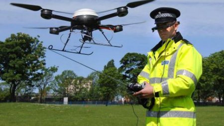 В Лондоне преступников на мотоциклах будут преследовать дроны