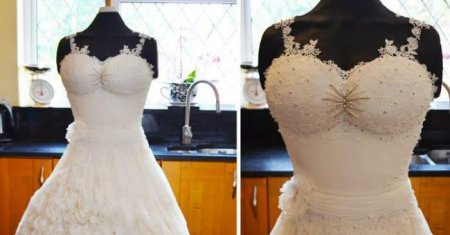 Шикарное свадебное платье, которое не решилась надеть ни одна невеста. ФОТО