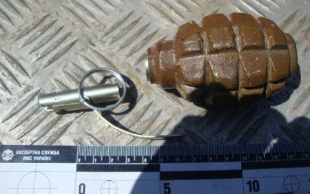 В Оболонском районе столицы нашли гранату в помойке
