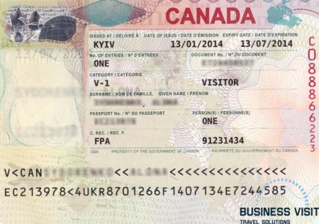 Канадская виза не выдается каждому третьему украинском