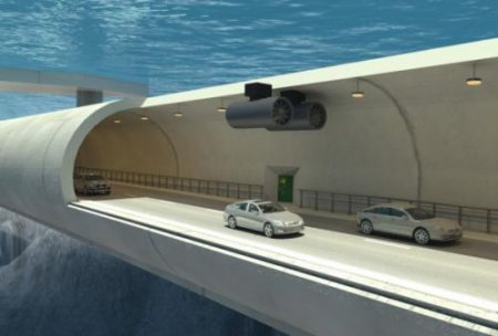 Норвежцы планируют строительство плавающих тоннелей через фьорды