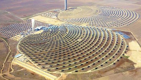 "Проект Нур" - крупнейшая в мире солнечная батарея. ФОТО