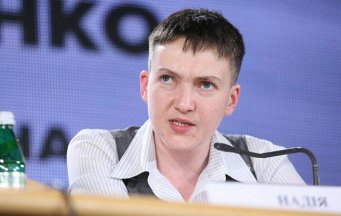 Савченко намерена посетить оккупированные территории Донбасса