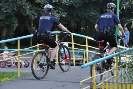 Харьковские "копы" теперь будут нести службу на велосипедах