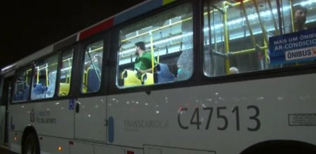 В Рио-де Жанейро обстреляли автобус с журналистами, которые освещают события Олимпиады
