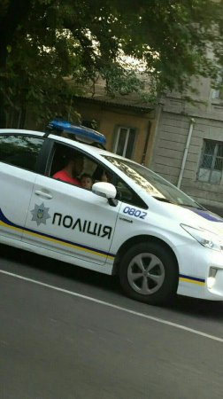 В Одессе комбата уличили в недостойном для работника полиции поведении. ФОТО
