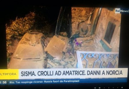 В Италии произошло страшное землетрясение, есть погибшие. ФОТО