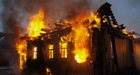 В результате пожара под Одессой сгорела мать с двумя детьми