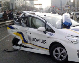 Больше 50% автомобилей киевских патрульных побывали в ДТП