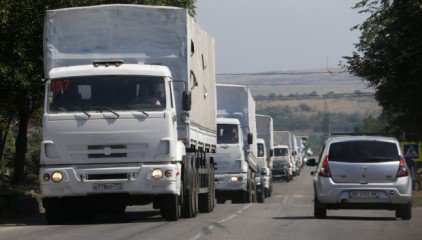 Очередной гумконвой уже на пути в Донецк