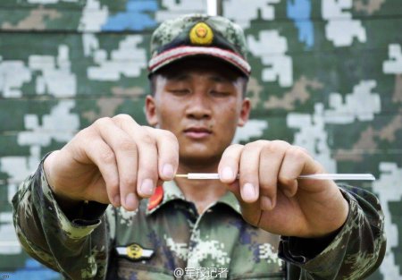 Как готовят снайперов в Китае. ФОТО