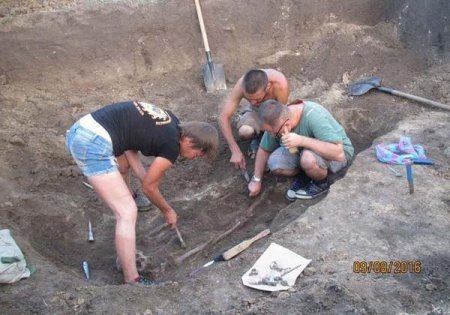 В Днепропетровской области нашли могилу, где похоронен гигантский скифский воин