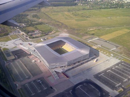 На проектной документации стадиона "Львов-Арена" "нагрели" 27 млн грн