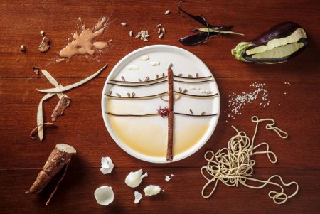 Кулинарные шедевры: картины из еды. ФОТО