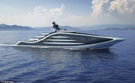 Дизайнер из Британии представил проект самой дорогой в мире яхты. ФОТО