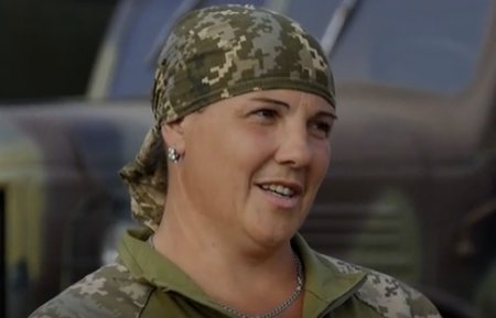 Женское лицо украинской армии. ВИДЕО