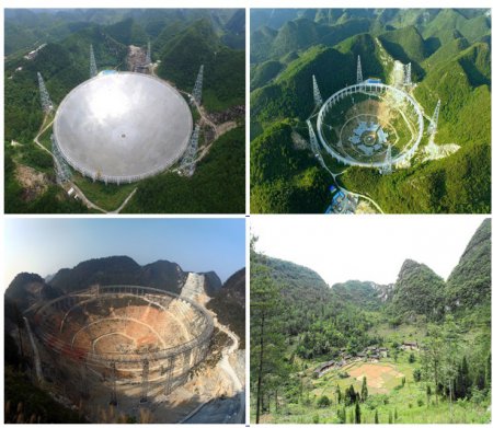 В Китае запустили самый большой в мире радиотелескоп