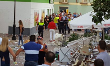 В кафе в Испании от взрыва пострадало 77 человек