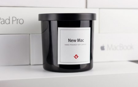 Мир сошел с ума! В продаже появились свечи с запахом новой техники Apple