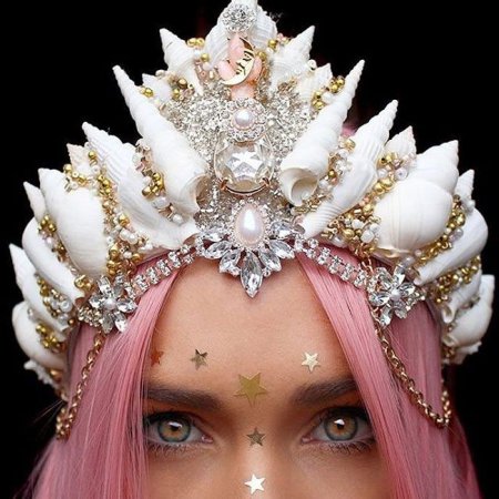 Невероятные короны из ракушек от австралийского дизайнера. ФОТО