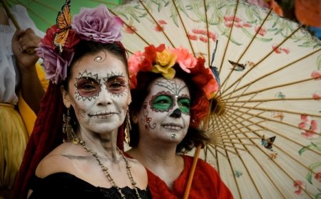 Мексика отмечает один из самых ярких праздников - День Мертвых