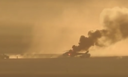 В Сирии уничтожен очередной боевой вертолет ВКС России