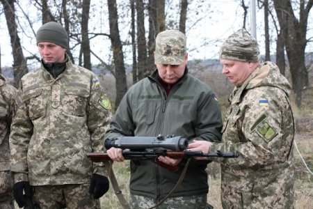 Заместитель Министра обороны Украины проверил состояние обороны Херсонщины