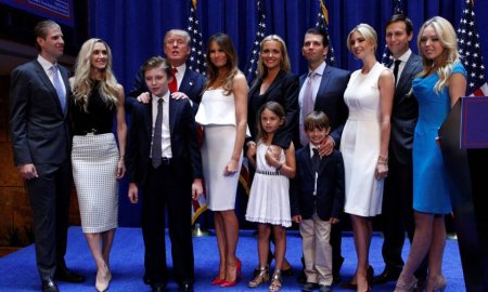 В Белом Доме вскоре появится семья Трампа (ФОТО)