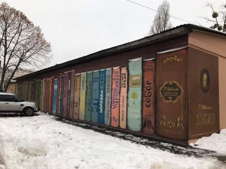 На Киевщине появился "книжный гараж"