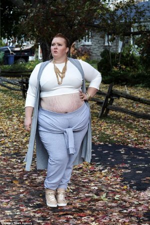 140-килограммовая канадка не считает калории и наслаждается жизнью