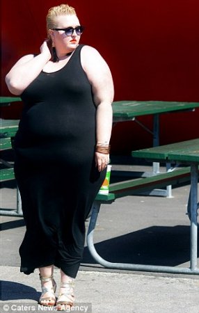 140-килограммовая канадка не считает калории и наслаждается жизнью