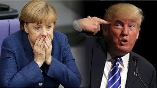 СМИ узнали о чем Трамп будет говорить во время встречи с Меркель